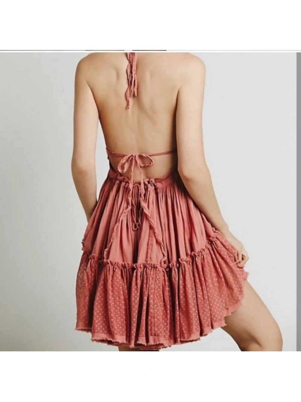 Free People Boho Summer 100 Degree Dress NWT Large
